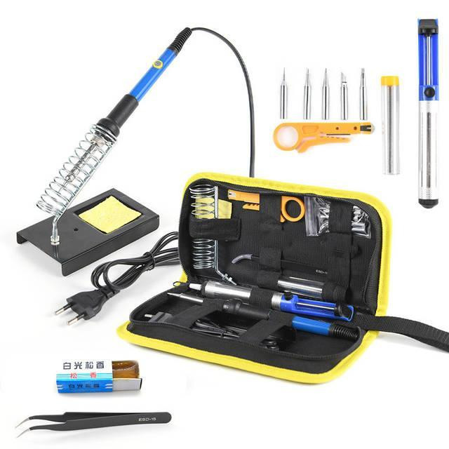 Набір для пайки в кейсі (паяльник 60Вт + комплектуючі) Харків - фото 1
