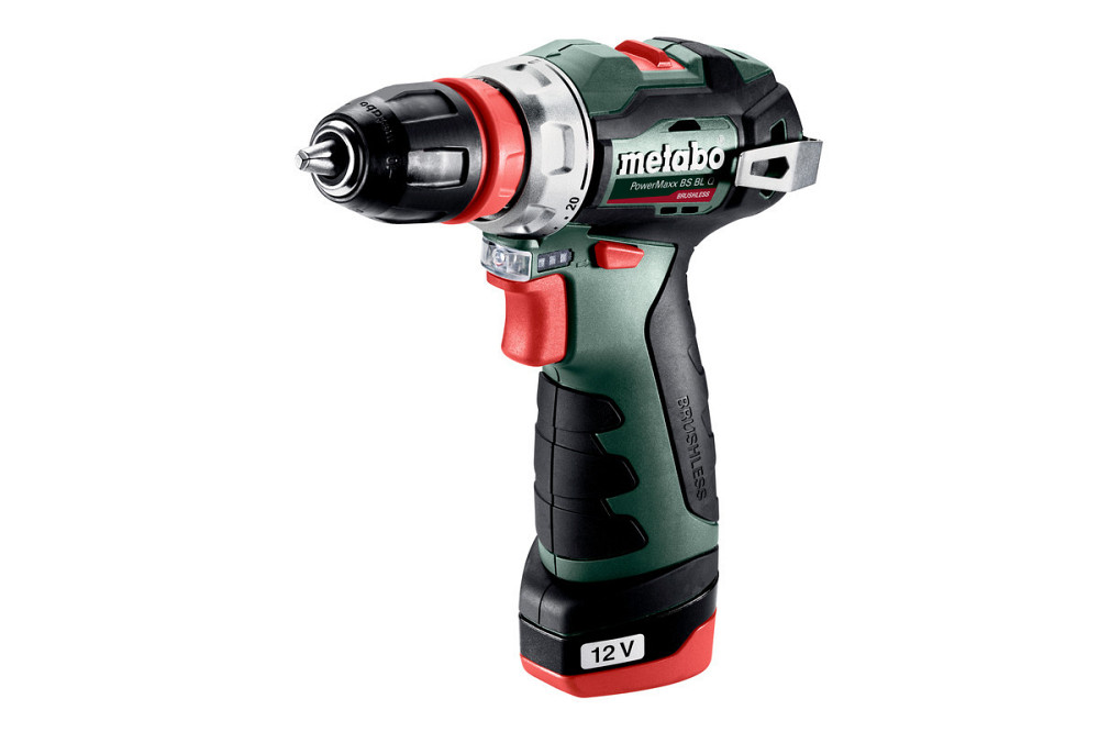 Дриль -Шуруповерт акумуляторний Metabo PowerMaxx BS BL Q (601749500) з АКБ і ЗП в компл Коломыя - изображение 2