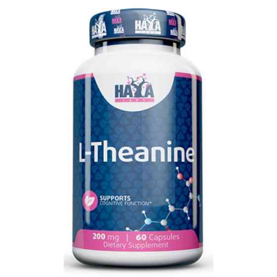 L-теанін Haya Labs L-Theanine 200mg 60 caps Луцьк
