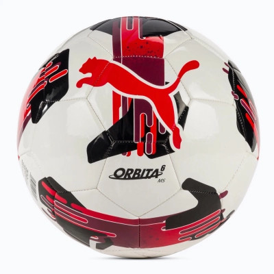 М'яч футбольний Puma Orbita 6 MS 084335-04 білий, чорний, бордовий 4 (4067981497263) Вінниця - фото 1