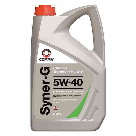 Моторное масло Comma Syner-G 5W-40 5л Львов