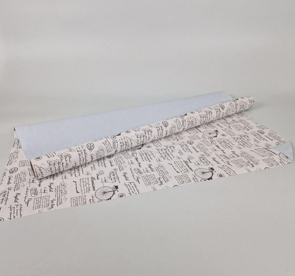 Рулон 10 м тонований "Газета" (39) плівка для квітів (h660) No 2 (1 шт.) Харків - фото 1