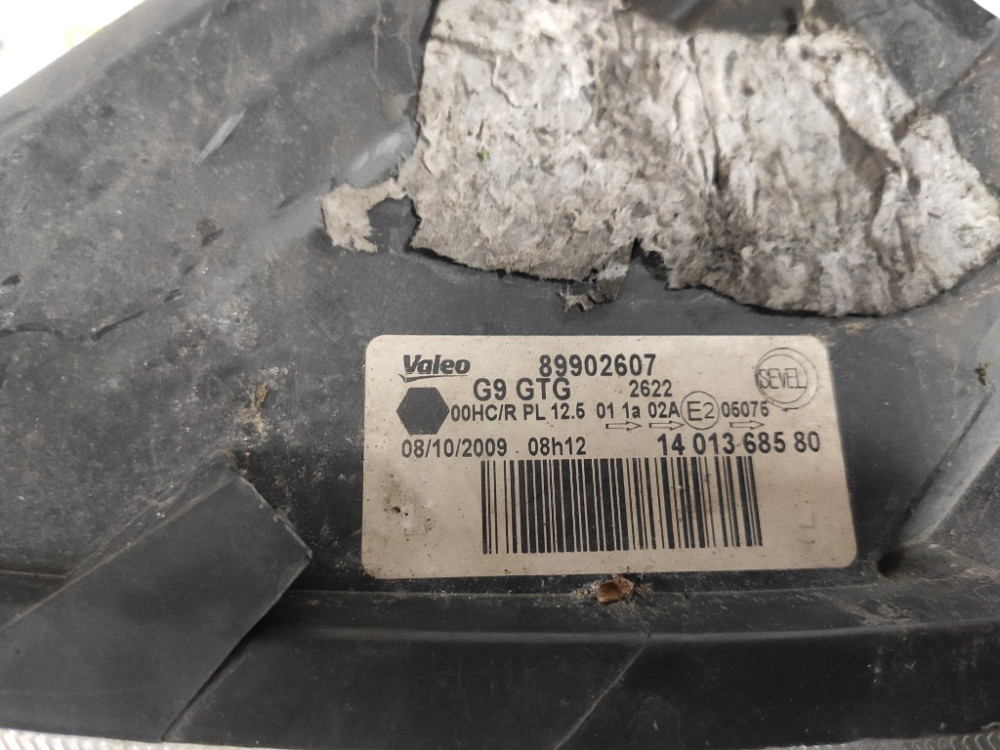 Фара ліва Peugeot Expert 2007-2014 Ковель - изображение 5