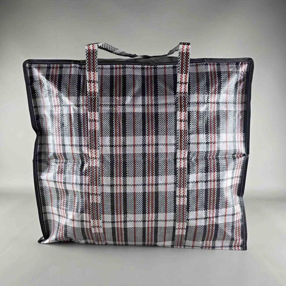Сумка поліпропіленова, клітчаста. господарська No-3 (ш 50-д 45-г 20) (1 шт.) Харків - фото 3