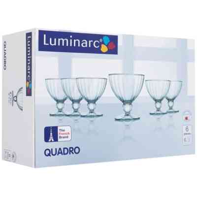 Креманка Luminarc Quadro 250 мл набір 6 шт (N2322) Вінниця