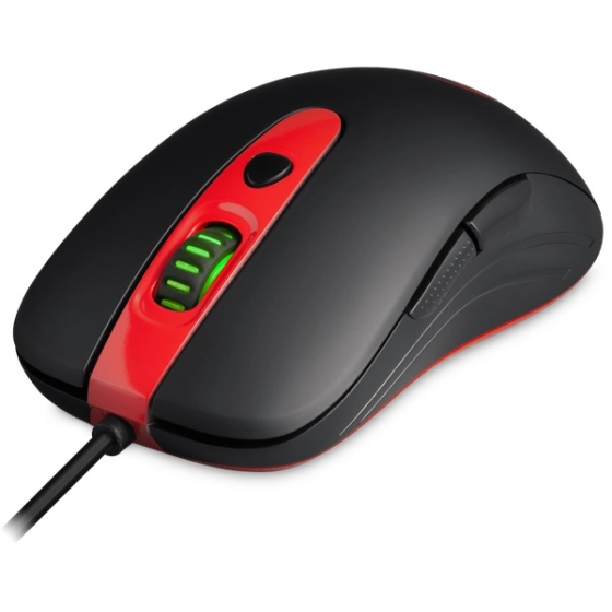 Игровая мышь Redragon Gerderus M703 (7200dpi) подсветка 7 кнопок (Черно-красная) Винница