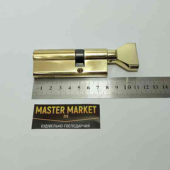 Циліндр Imperial СК-80 (30С/50) латунь ручка Харків