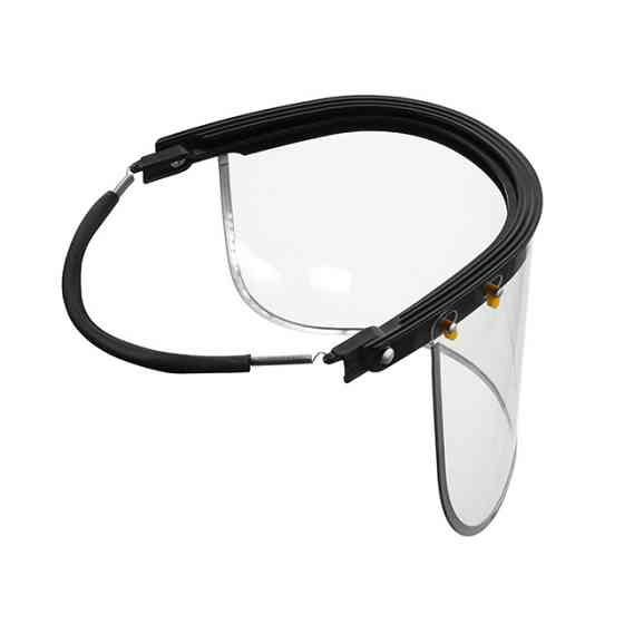 Экран защитный для лица, PVC, крепление на каску INTERTOOL SP-0034 Киев