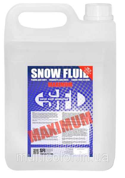Жидкость для снега Максимум SFI Snow Maximum 5 л Киев - изображение 1