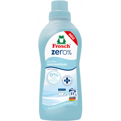Кондиционер для белья Frosch Zero Sensitiv 750 мл (4009175947697) Винница - изображение 1