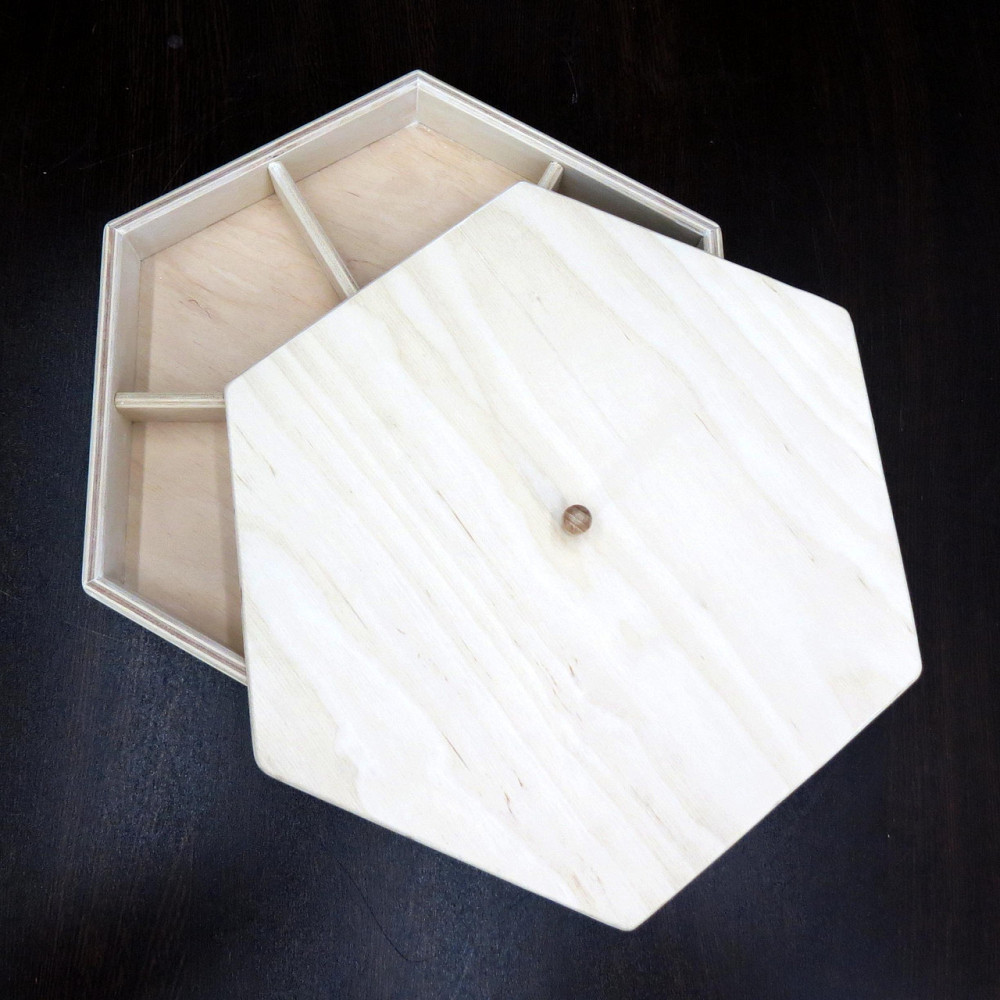 Менажница деревянная 