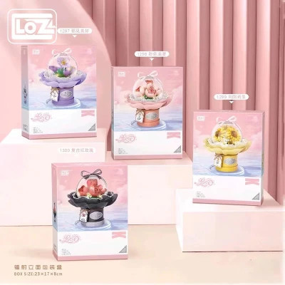 Конструктор LOZ Горшочек цветов (с кнопочным элементом) (1297) Винница - изображение 2