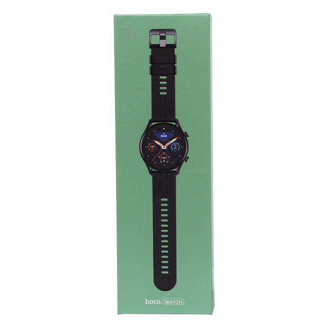 Розумний годинник Smart Watch Hoco Y7 + магнітна зарядка (Чорний) Вінниця - фото 7
