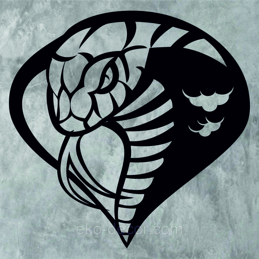 Декоративне настінне Панно «Кобра», Декор на стіну Київ - фото 5