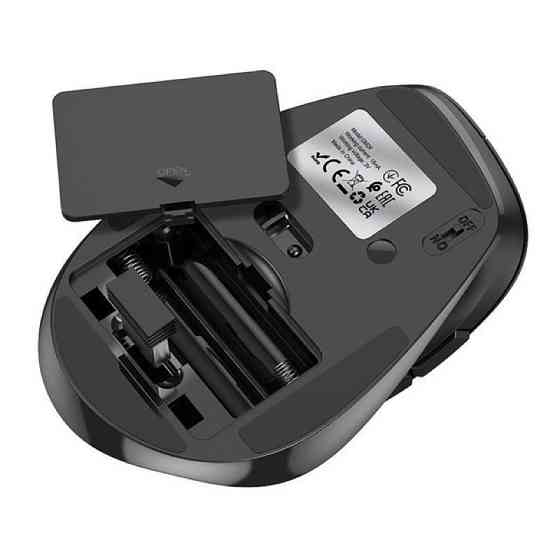 Бездротова миша HOCO GM24 Mystic з шістьма кнопками чорна Київ