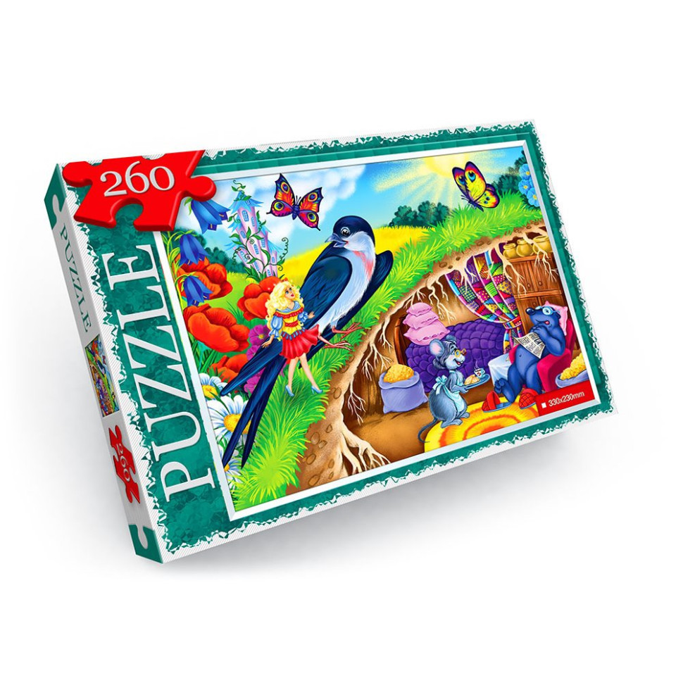 Пазли дитячі "Дюймовочка" C260-12-12, 260 елементів Вінниця - фото 1