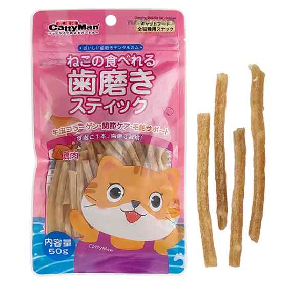 CattyMan Chewing Stick Chicken КЭТТИМЕН ПАЛОЧКА КУРИЦА жевательное лакомство для котов Киев