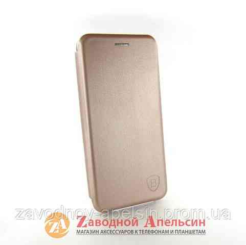 Чохол книжка Samsung A21s A217 Baseus Case rose gold Одеса