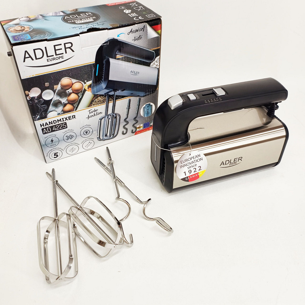 Побутовий міксер для кухні, Міксер для виробництва тіста для млинців ручний готування BO-93 Львів - фото 9