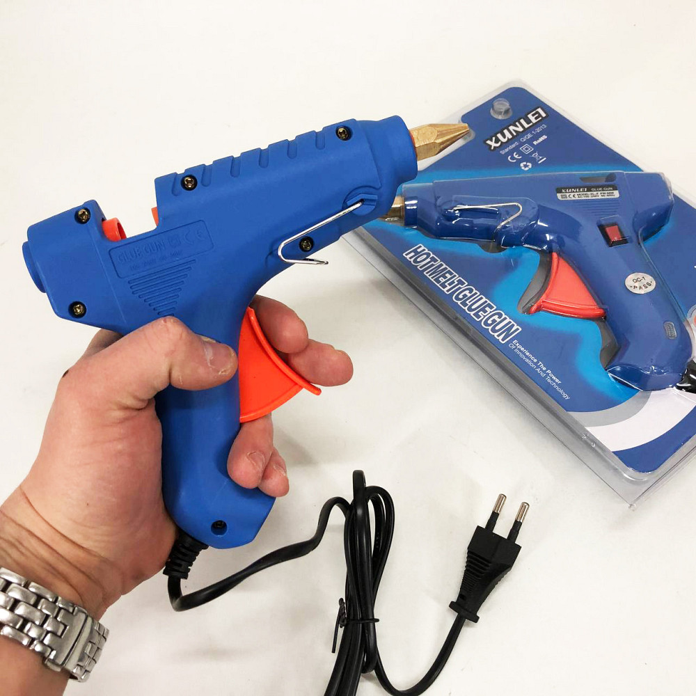 Клейовий пістолет з вимикачем Xunlei XL-F60 60W для стрижня 11,5 мм QC-16 Львів - фото 12