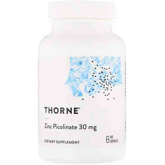 Пиколинат цинка усиленный Thorne Zinc Picolinate 180 капс Киев