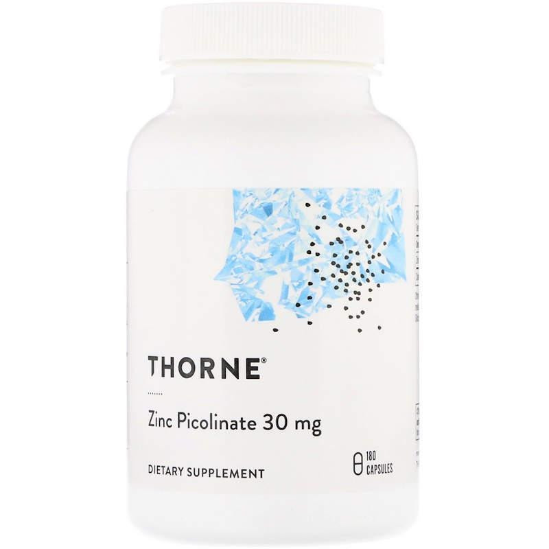 Пиколинат цинка усиленный Thorne Zinc Picolinate 180 капс Киев - изображение 1