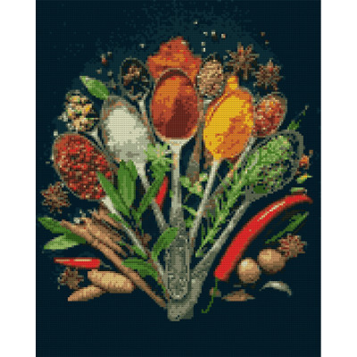 Картина по номерам Santi Вкус специй солнца 40*50 см алмазная мозаика (954718) Винница - изображение 1