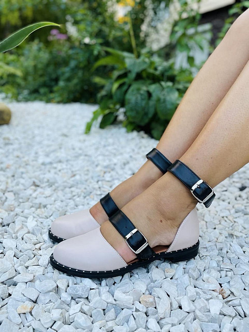 Соната Босоніжки жіночі Соната Наоми пудра (літо, шкіра натуральна) (3628) лише 36р.і 40р. Коломыя - изображение 5