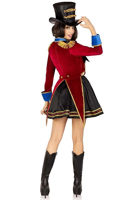 Костюм циркачки Leg Avenue Classic Ringmaster Costume M, платье, шляпа Sex Aura Киев - изображение 5