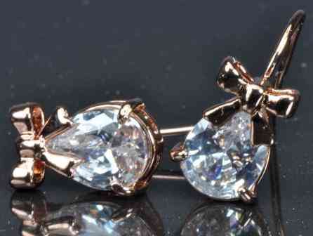 Серьги с кристалом СГ3900-2-1 Киев