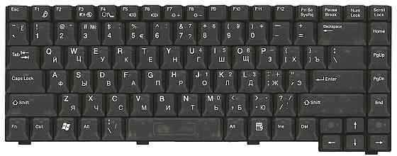 Клавиатура для ноутбука Fujitsu Amilo (M1437, M1439) Black, RU Вінниця