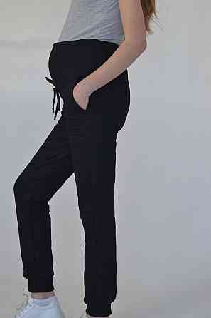 Демісезонні штани для вагітних з регулюванням об'єму Sara розмір 56 Mumlove Чорний Кривий Ріг