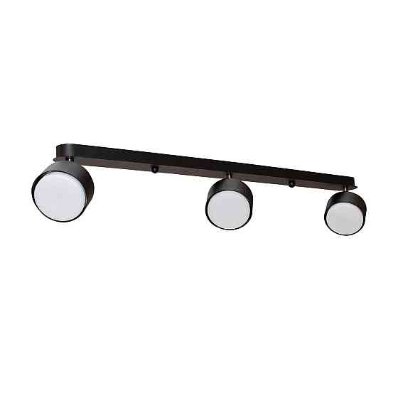 Светильник потолочный MSK Electric Copter спот с тремя поворотными плафонами GX53 NL 80405-3 BK Одесса