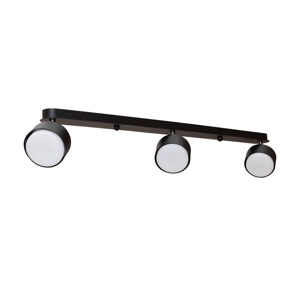 Светильник потолочный MSK Electric Copter спот с тремя поворотными плафонами GX53 NL 80405-3 BK Одесса - изображение 1