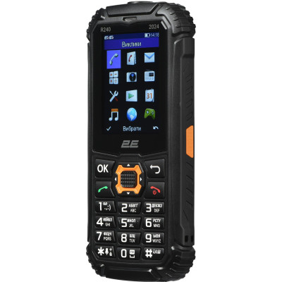 Мобільний телефон 2E R240 2025 Black (694743657623) Вінниця - фото 4