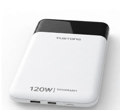 Повербанк YUSTONG 120W 10000 mAh TS-5600: портативний акумулятор надшвидкої зарядки для телефону та гаджетів Одеса - фото 2
