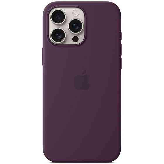 Чохол-накладка Apple Silicone Case with MagSafe для Apple iPhone 16 Pro Max Plum (MYYW3) ( 10384 ) Харьков