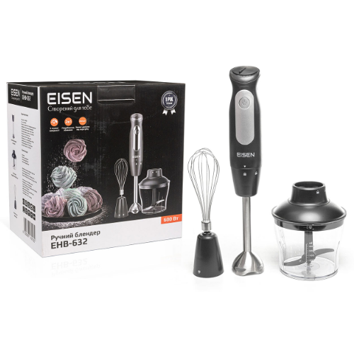 Блендер ручний 600W EHB-632 EISEN Житомир - изображение 9