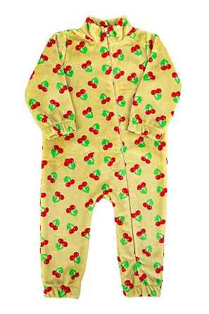 Теплый комбинезон для малышей, велсофт цветной топ Крохатушка одяг 98 Киев