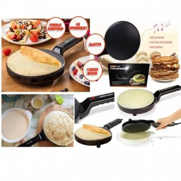 Блинница электрическая CREPE MAKER. Цвет: черный SR-54 Львов - изображение 8