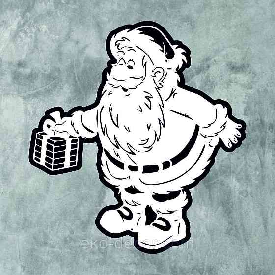 Декоративне настінне Панно «Дід Мороз», Декор на стену Київ