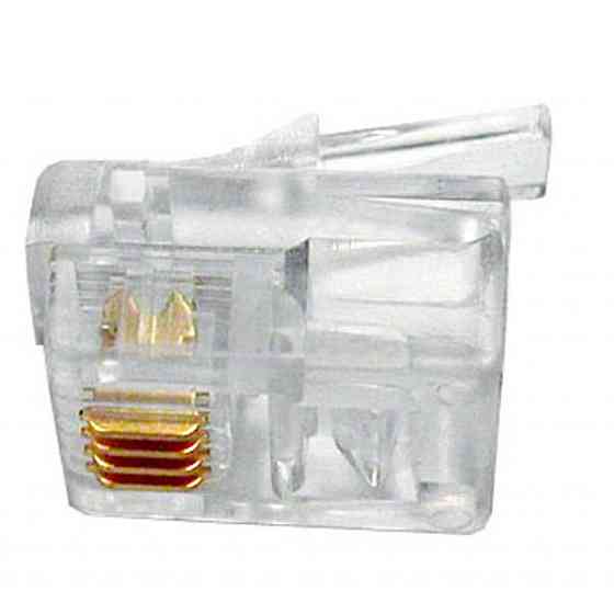 Конектор Atcom RJ12 6P4C (12419) Вінниця