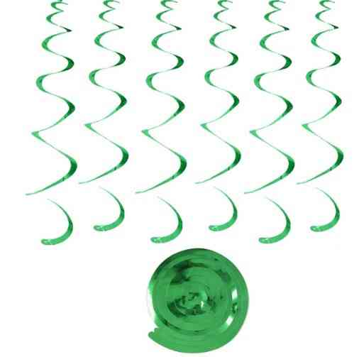 Дождик гирлянда 6 полосочек 70 см зеленый Киев