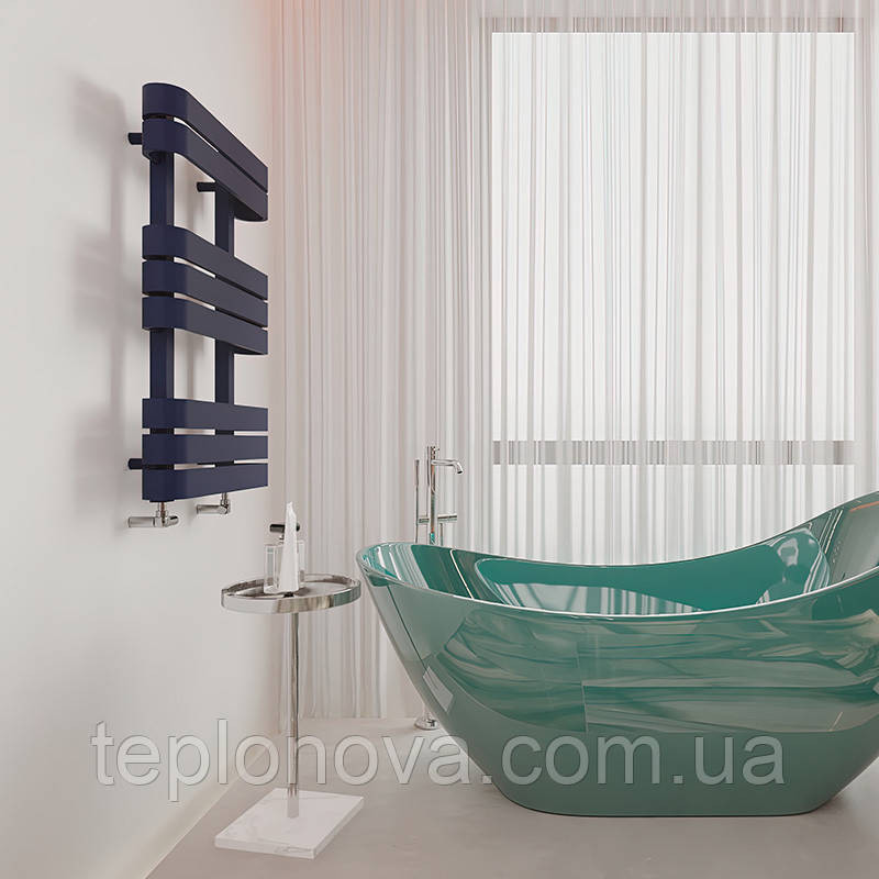 Полотенцесушитель антрацит Ideale Olivia Синий 11 8/850/500 Черновцы - изображение 3