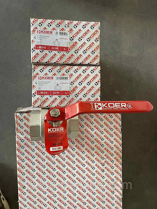 Кран кульовий 3" ГГР Koer Харків - фото 3