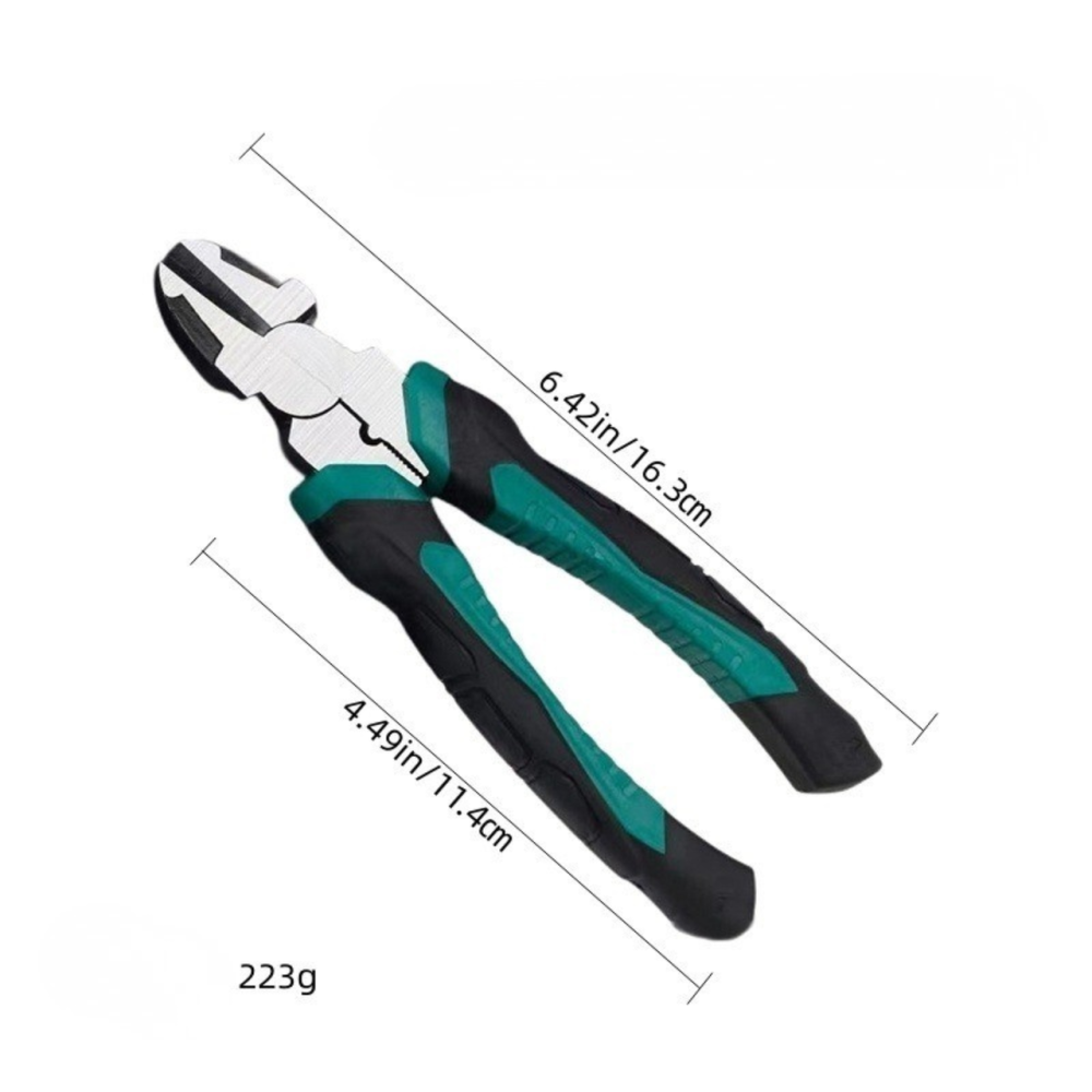 Набір інструментів ручних 3 шт: бокорізи, довгогубці, комбіновані плоскогубці з сумкою для слюсарних робіт, електромонтажних Кам'янець-Подільський - фото 9