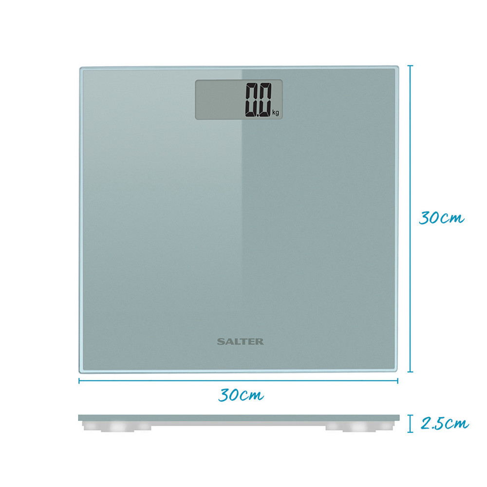 Електронні цифрові підлогові ваги Salter 9028 SV3R09 Razor Ultra Slim 180 кг Silver (Загартоване скло 8 мм) Київ - фото 15