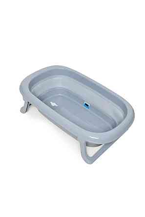 Дитяча складна ванна Foldable Bathtub із термометром Київ