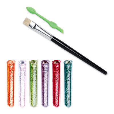 Набор для творчества Djeco Светящиеся русалки художественный комплект рисования блестками (DJ09507) Винница - изображение 2