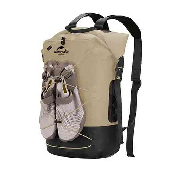 Туристический водонепроницаемый рюкзак Naturehike NH21FSB04 30л (Бежевый) Винница